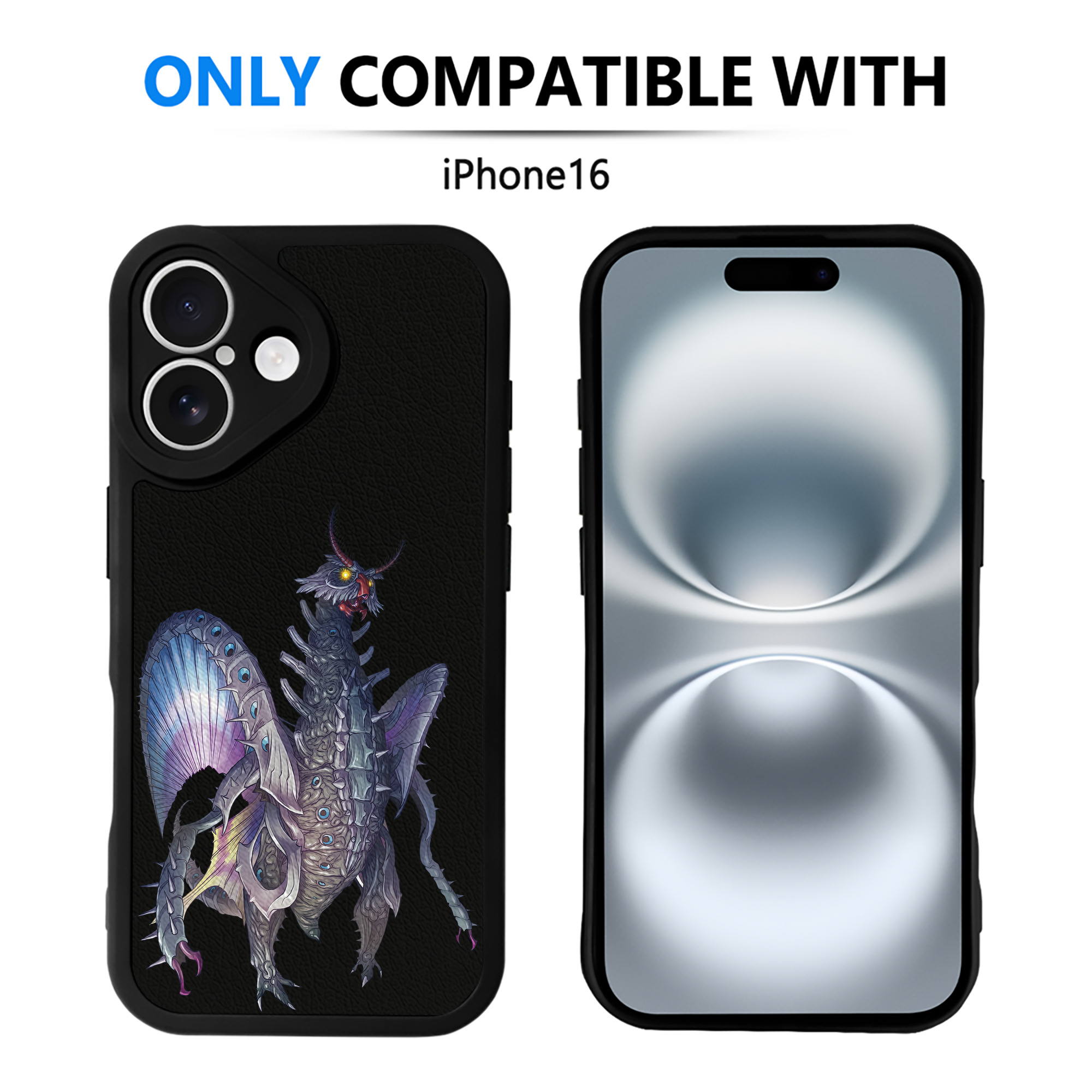 （画像用） ウルトラマン Ultraman 【iPhone 16シリーズ対応】シリコンスマホケース（レザー調） 材質：シリコン